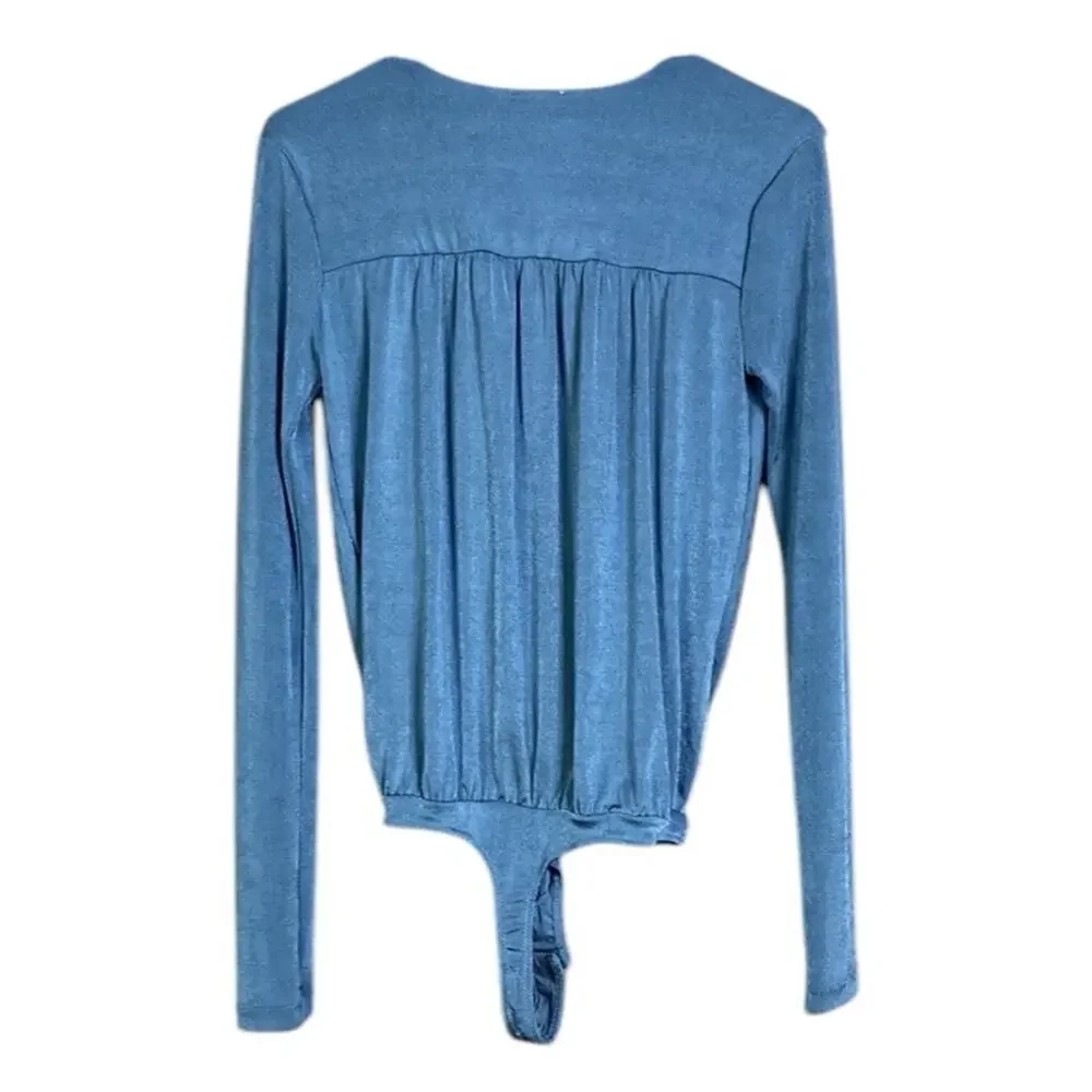 Free People Turnt Bodysuit in Blue - Picture 3 of 7